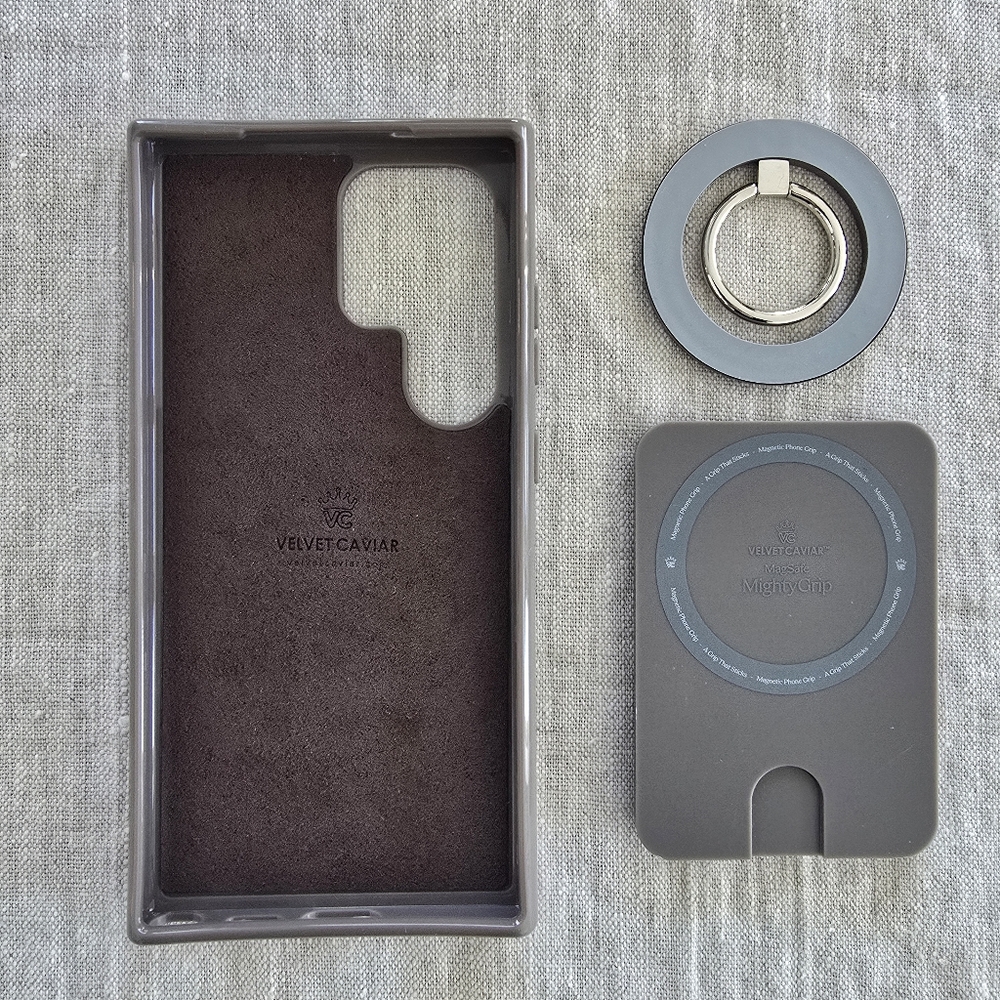 Velvet Caviar Cashmere Taupe Samsung Case - Galaxy S24 Ultra And Accessories - Picture 3 of 3